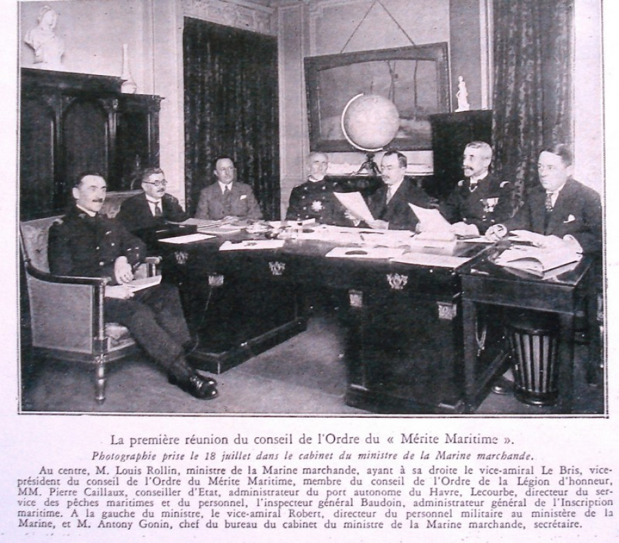 Le premier conseil de l'Ordre - L'Illustration du 23 août 1930