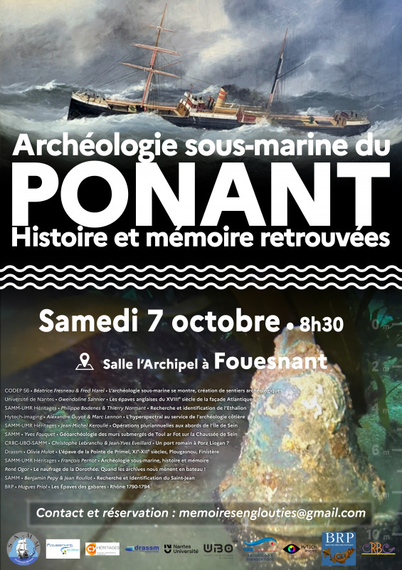 © SAMM - Affiche de l'évènement du 7 octobre à Fouesnant