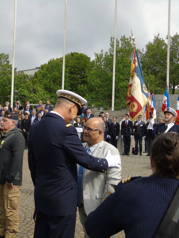 Hervé Bedri décoré le 8 mai à Brest