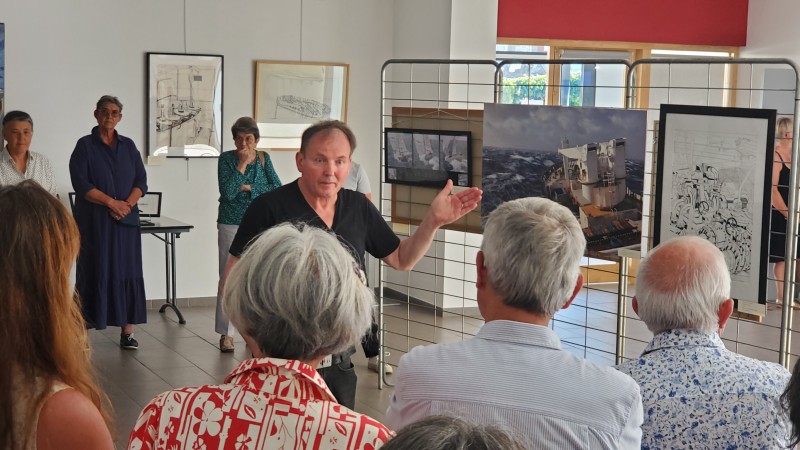 10 août 2026 à Landévennec : vernissage de l'exposition Secrets de mer
