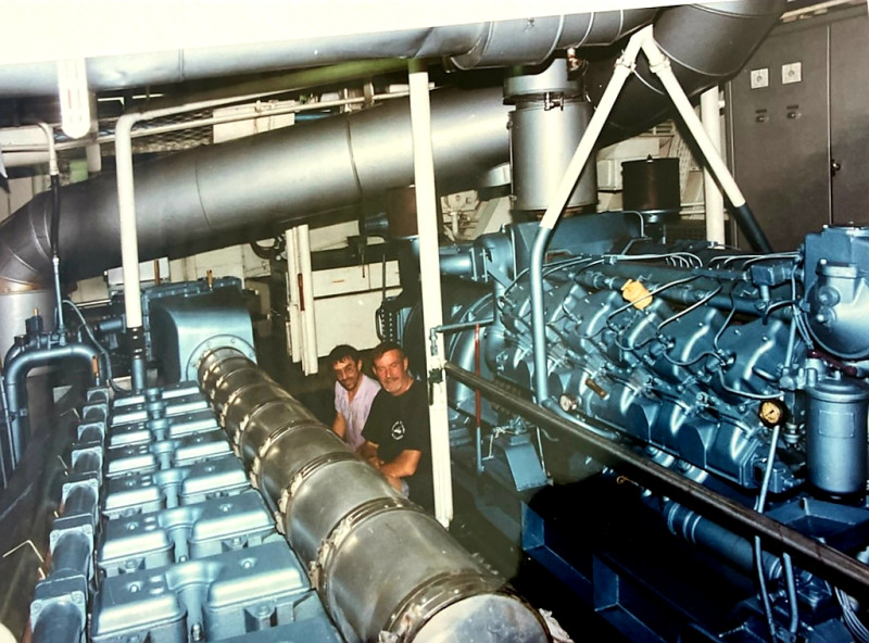 © DR :  Salle des machines sous contrôle.