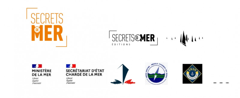 Les soutiens institutionnels du livre Secrets de mer.