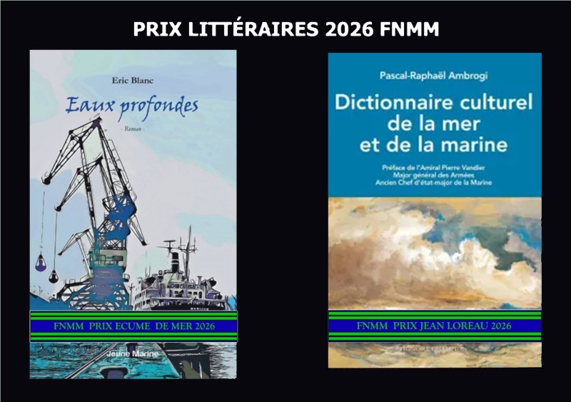 Prix littéraires Ecume de mer et Jean Loreau 2026