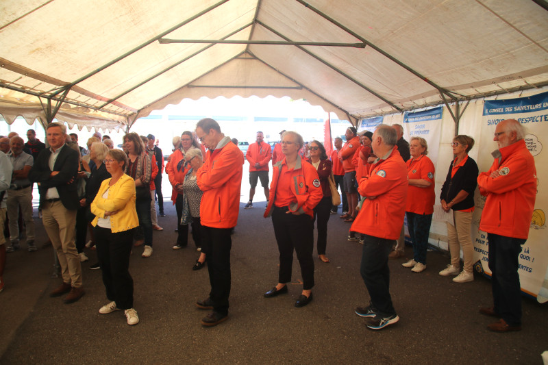 © photos SNSM de Portsall : Inauguration du nouveau local de la SNSM de Portsall.