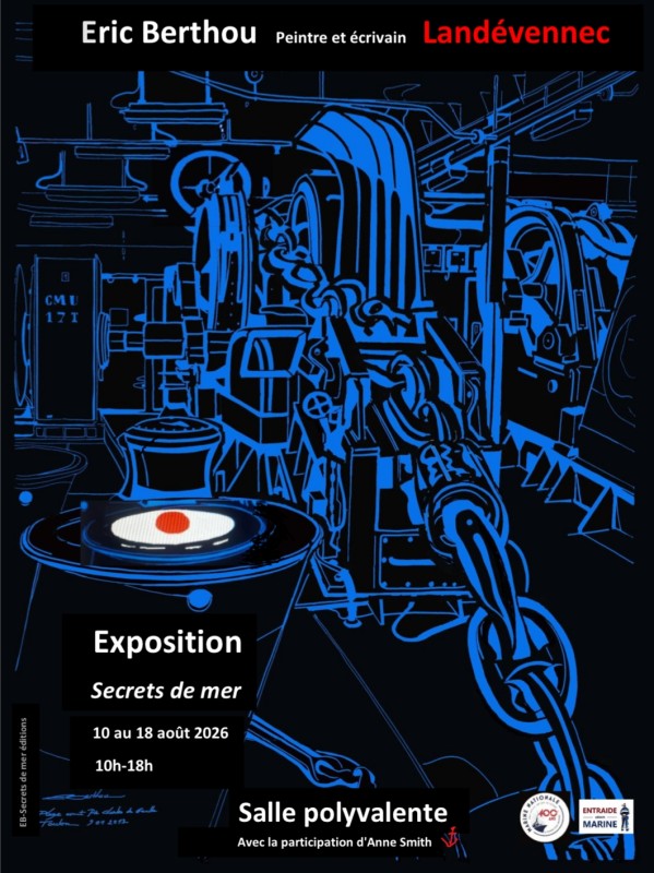 © Eric Berthou : Affiche exposition Secrets de mer