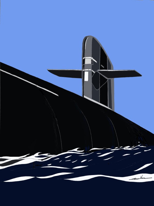 Témoignage de Peintre : Exposition Secrets de mer à Landévennec, de Camaret au Japon